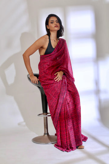 The Jewel Moon ( Saree and blouse )