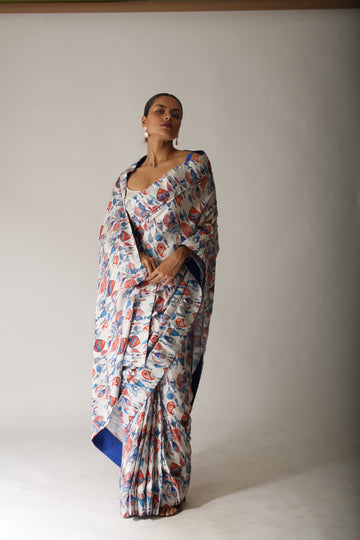'UNDER THE OCEAN' Saree and Blouse