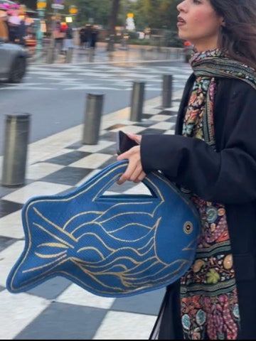 The ‘Koi’ Bag ( Vegan and Hand crafted )