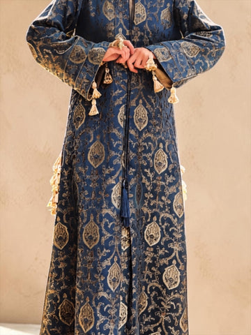 Zamrud Rani Kaftan (Midnight blue )