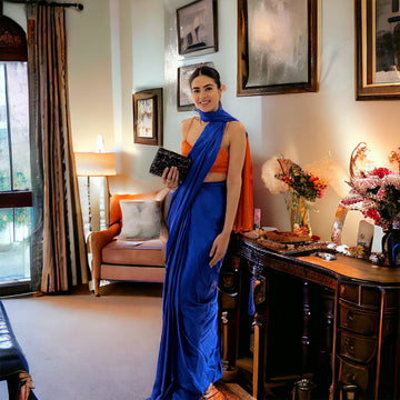 The Nemo and Dory ( Saree and blouse )