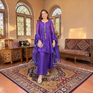 Rang e Gul set ( Bright Purple - set of 3 )