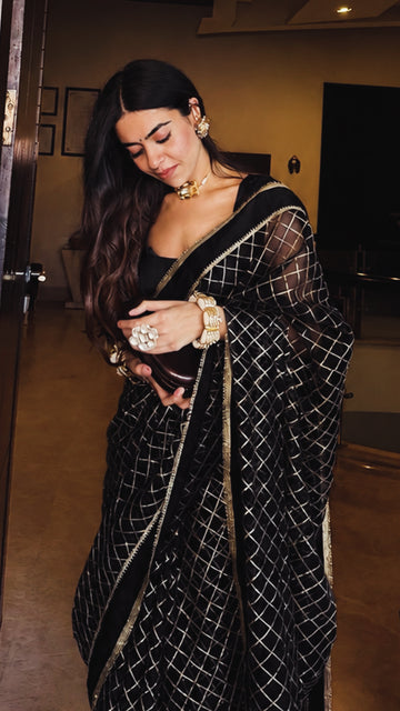 Mehr e Siyaah saree