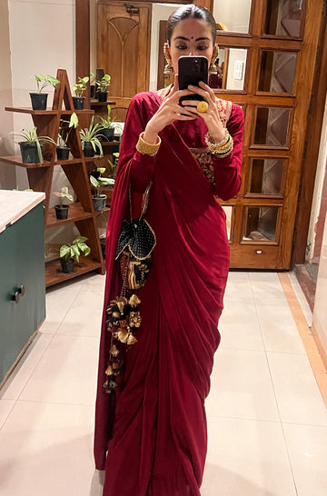 Noor - e - Gulaab saree