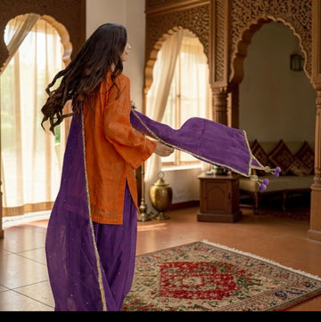 Gulbahaar set ( with dupatta )