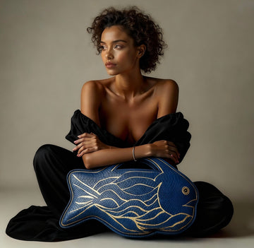 The ‘Koi’ Bag ( Vegan and Hand crafted )