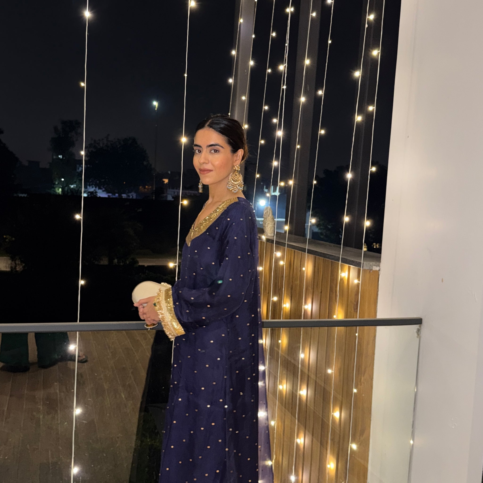 Chaand Sitaara Kaftan