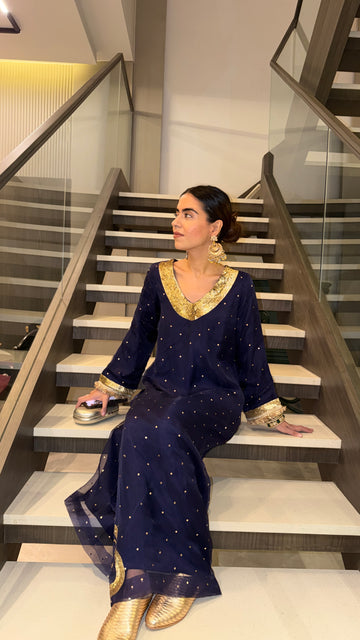 Chaand Sitaara Kaftan